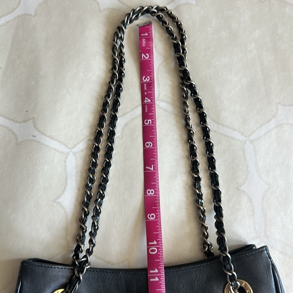 Vintage Paloma Picasso Chain Shoulder Bag Purse Black - Picture 12 of 16